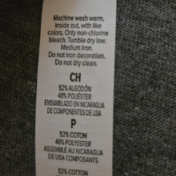 Canvas Disney Print T In Heather Grey With Black Sparkles Size Small - Picture 6 of 7